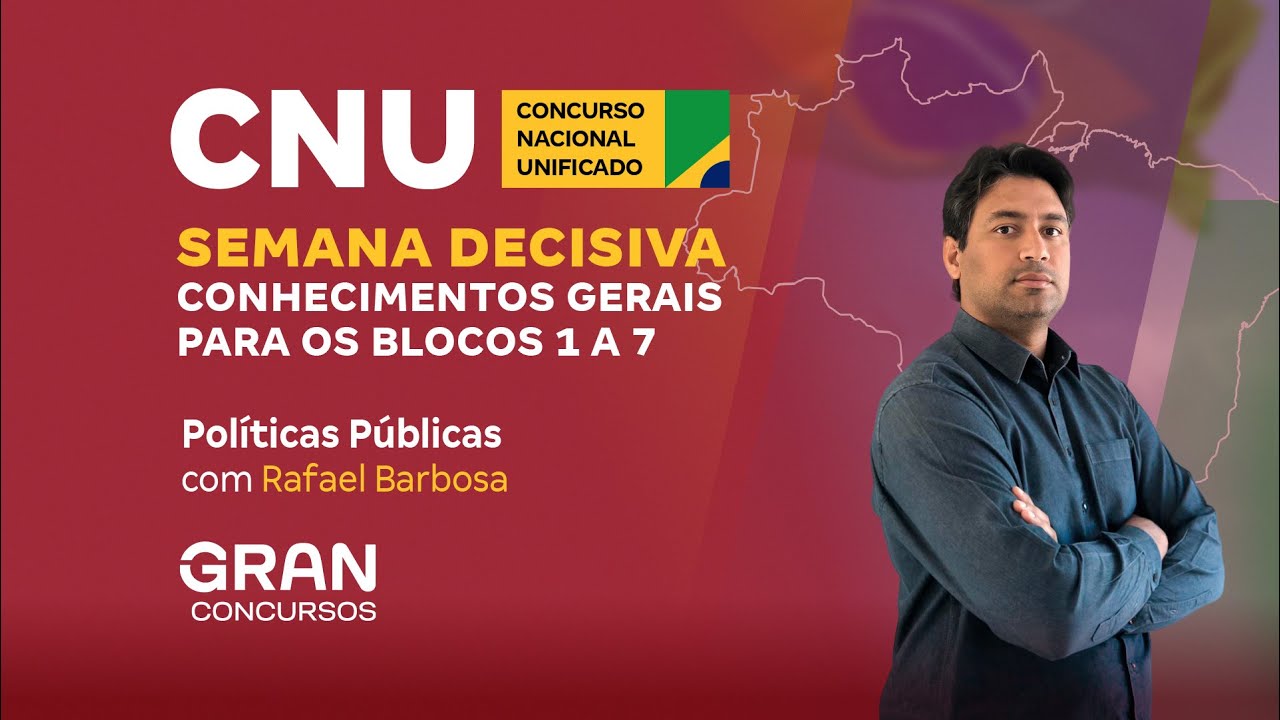 CNU | Semana Decisiva | Políticas Públicas com Rafael Barbosa