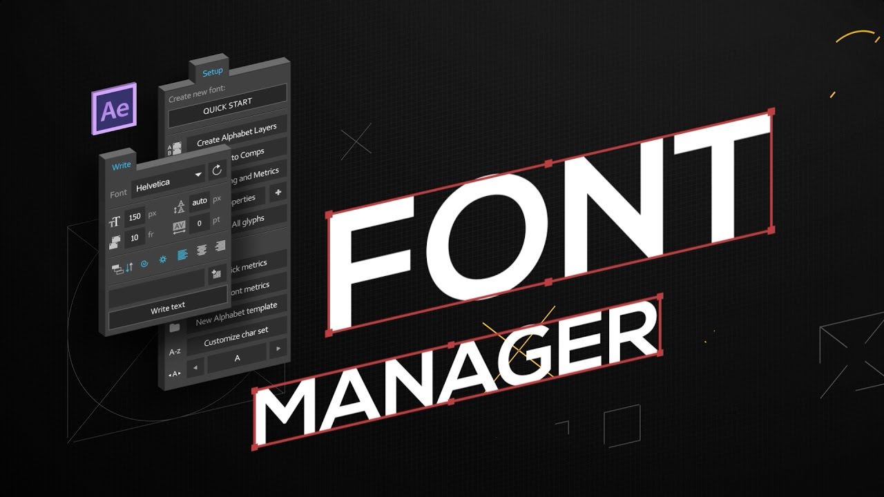 Font Manager Promo
