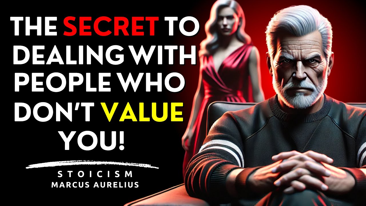 When someone doesn't value you anymore, try this simple trick and watch what happens.| Stoicism