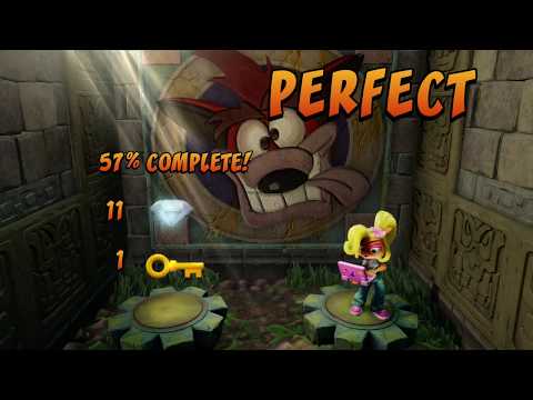 Crash Bandicoot 1 PS4 Remake 100% Walkthrough (N Sane Trilogy) - Orange Gem - Part 20