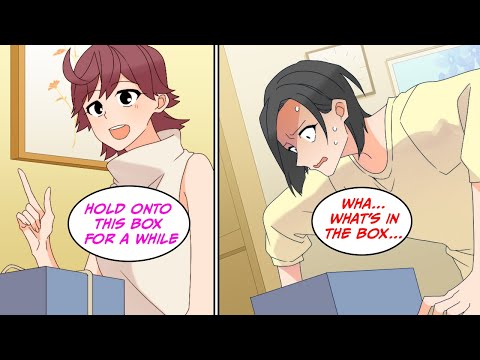 My friend asked me to look after a box but then she was gone [Manga Dub]