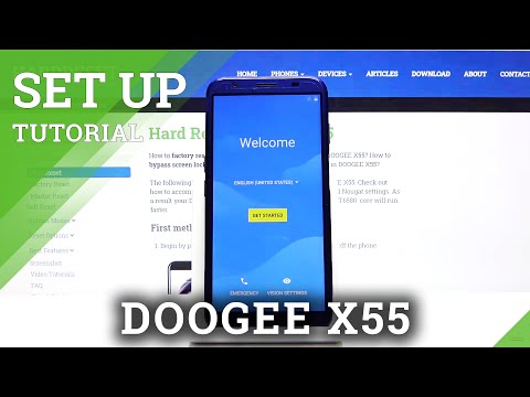 How to Set Up Doogee X55 - Initialization Setup Process