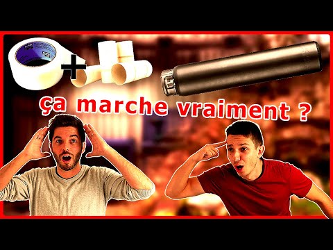 ON TESTE UN SILENCIEUX FAIT MAISON ! (le résultat est surprenant)