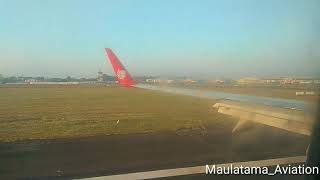 Download lagu Lion Air Morning flight to Surabaya from Banjarmasin JT311 mp3