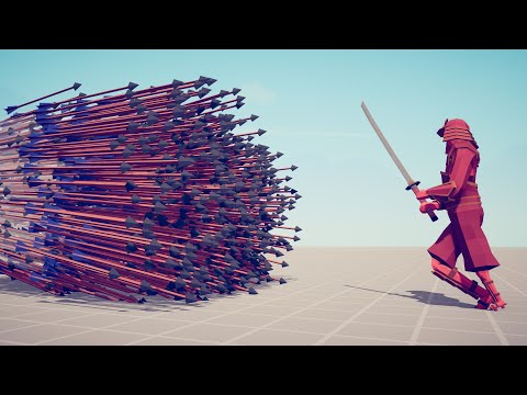 SAMURAI vs EVERY GOD - Totally Accurate Battle Simulator TABS