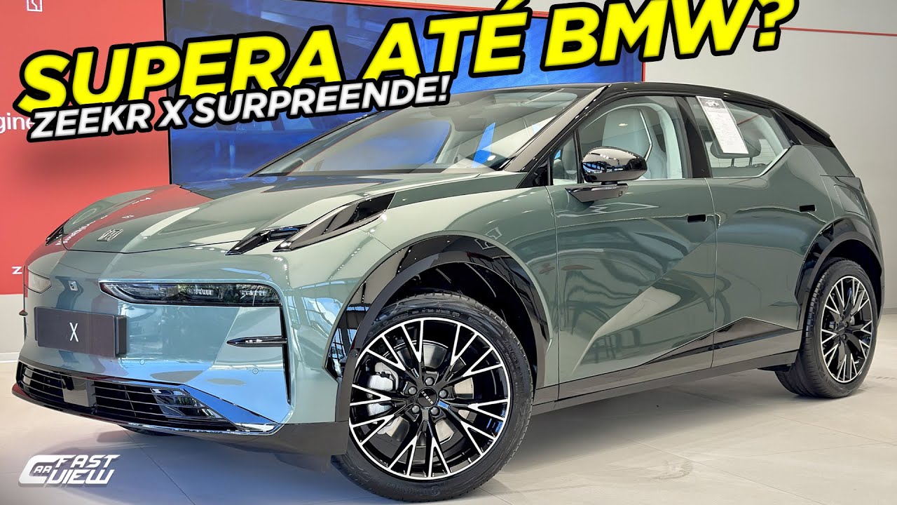 NOVO ZEEKR X 2025 MAIS LUXUOSO E POTENTE QUE BMW iX1 E VOLVO EX30 SURPREENDE EM TUDO!