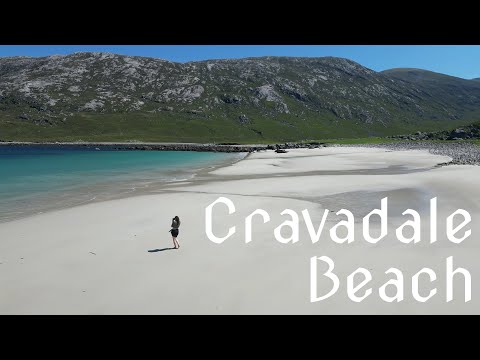 Beauty of solitude: Cravadale Beach - Isle of Harris - Scotland | 4K | DJI Mini 3 Pro