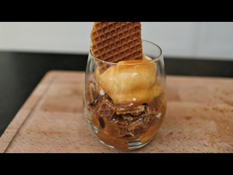 Dessert in 10 Minutes, Stroopwafel Trifle | Nolyns Kitchen