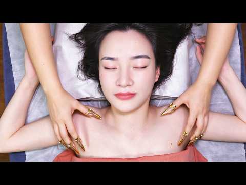 ASMR Gentle Tickling with Metal Claws for Deep Sleep (No Talking)