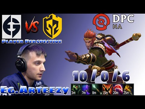 Arteezy Monkey King (Player Perspective) / EG vs BNY DPC 2021 (GAME 1)