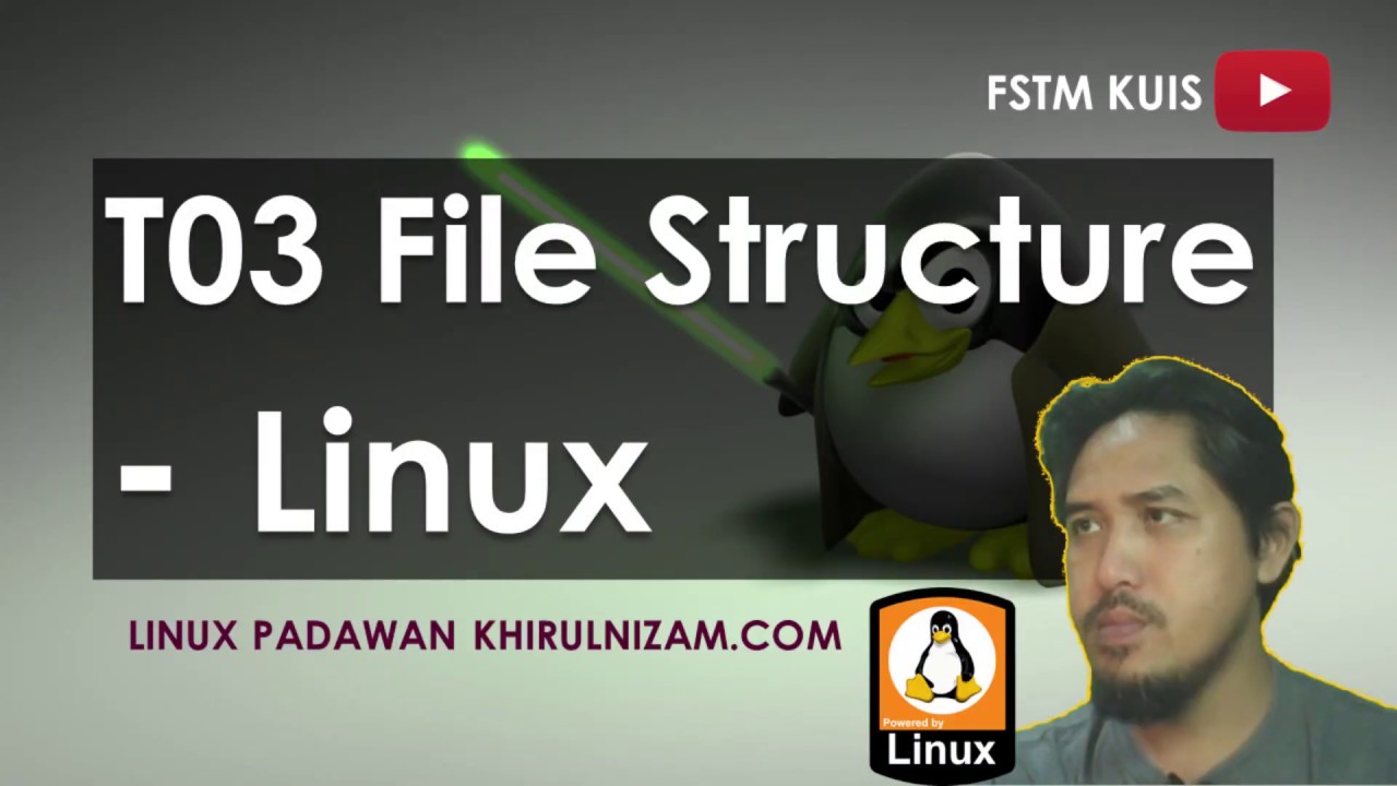 T03 Struktur Direktori Linux  (BM)