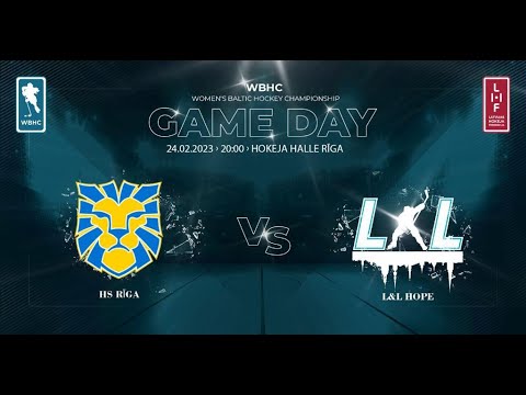 24.02.2023. 20.00: HS Rīga - L&L Hope