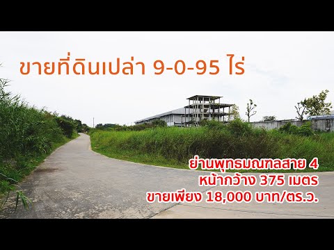 ขายที่ดินเปล่า พุทธมณฑลสาย 4 ขนาด 9-0-95 ไร่ สำหรับทำโครงการหมู่บ้าน – รูปที่ 2