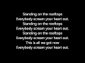 Lost Prophets - Rooftops Lyrics [HQ]
