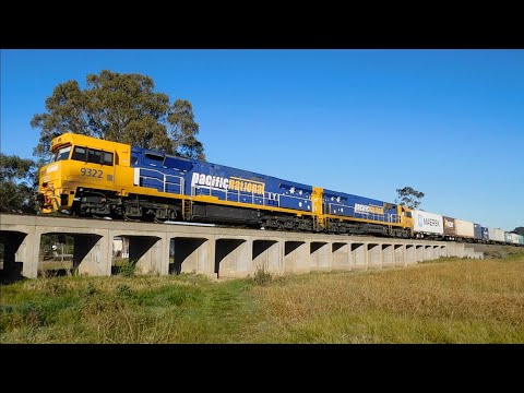 7AM5 - 9322-9323 (PacNat) Inverleigh - Australian Trains by RaySha1811