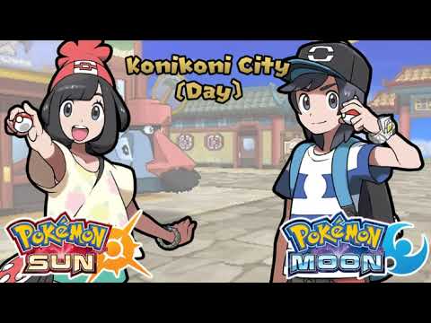 10 Hours KoniKoni City Day Music - Pokemon Sun & Moon Music Extended