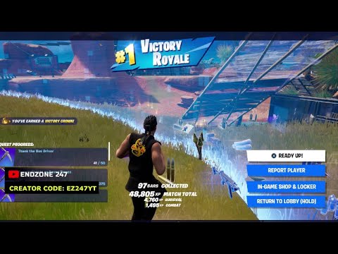 FORTNITE: MY FIRST WIN OF 2022