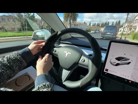 Installation: TEMAI Model 3/Y Steering Wheel Cover