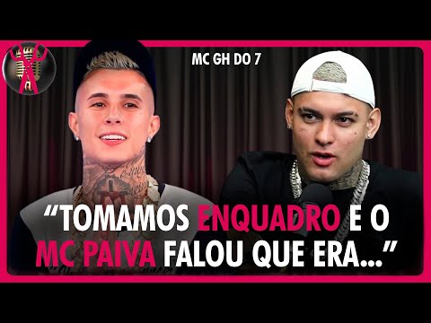 MC GH DO 7 conta sobre ENQUADRO que levou junto com MC PAIVA