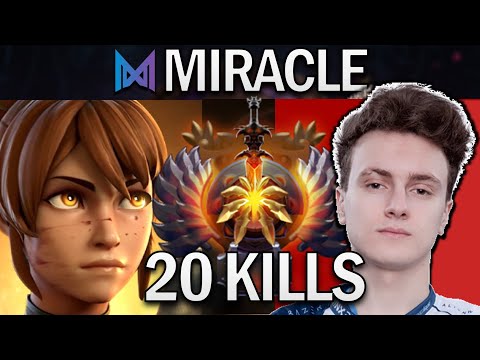 Marci Dota 2 Gameplay : Nigma.Miracle with 20 Kills #dota #dota2