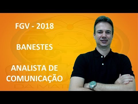 FGV18Q135 - FGV -  2018 - BANESTES - PORCENTAGEM