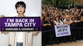 Download lagu The countdown to Worldwide Handsome JIN IN Tampa has begun... ARMY, are you ready? mp3 Download lagu The countdown to Worldwide Handsome JIN IN Tampa has begun... ARMY, are you ready? mp3