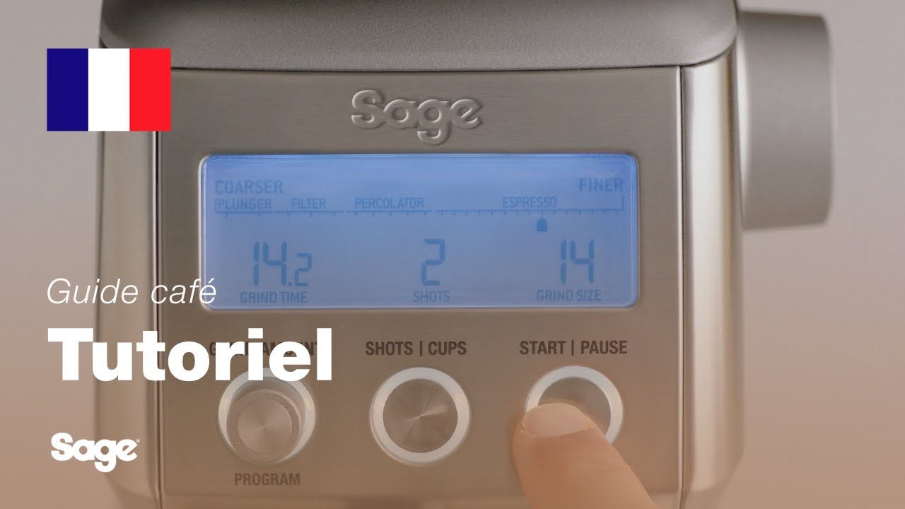 Guide didactique du café Breville - Comment utiliser le Smart Grinder™ Pro