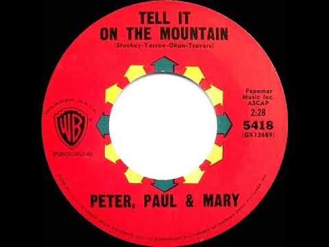 1964 HITS ARCHIVE: Tell It On The Mountain - Peter Paul & Mary