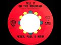 1964 HITS ARCHIVE: Tell It On The Mountain - Peter Paul & Mary - the45prof 1964 HITS ARCHIVE: Tell It On The Mountain - Peter Paul & Mary