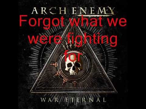 Arch Enemy - Dead eyes see no future (lyrics)