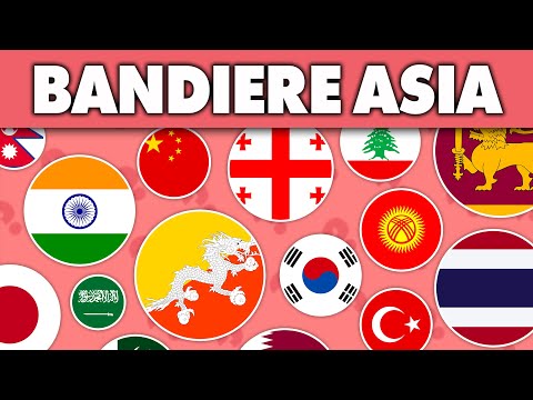 Indovina le 48 Bandiere dell'Asia | Quiz Bandiere Asiatiche