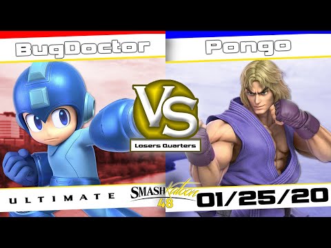 BugDoctor (Mega Man) vs. Pongo (Ken) - Losers Quarters - Smashkatoon 48