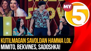 Kutilmagan savoldan hamma lol Mimito, BekVines, Sadoshka! - COMEDY SHOW (11.06.23)