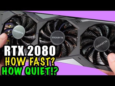 How Fast? … HOW QUIET?!  Gigabyte RTX 2080 Gaming OC Review
