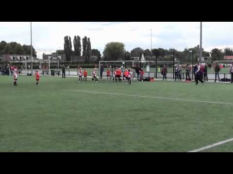 mooie goal Gend junior pvcv f2 2010-2011 de meern- pvcv