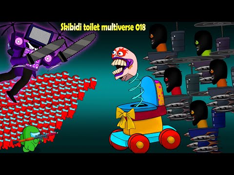 어몽어스 VS skibidi toilet multiverse 018 #2 | AMONG US ANIMATION