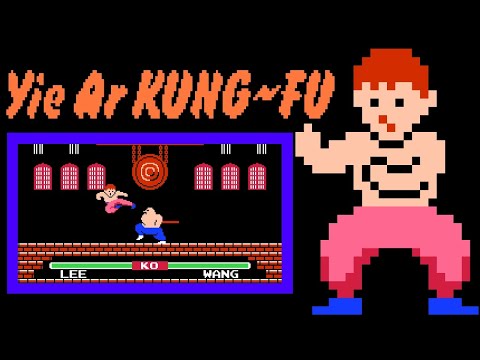 Yie Ar Kung-Fu (Famicom, 1985) — 101-Stage (5-Background Loop) Session 🥋☯🎮