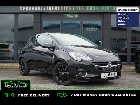 2016 16 VAUXHALL CORSA 1.4 SRI ECOFLEX S/S 3D 99 BHP/DL16 XPV