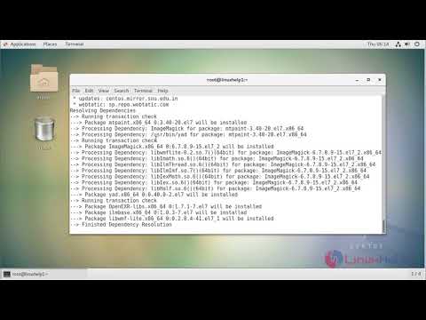 How to install Mtpaint on Centos 7 | LinuxHelp Tutorials