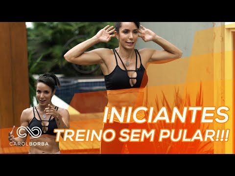 Treino TOP para Emagrecer sem PULAR! - Carol Borba