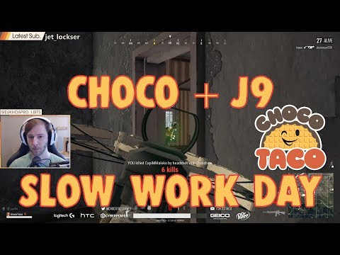 4-20 GUNS ABLAZIN' - chocoTaco and J9 PUBG Highlights