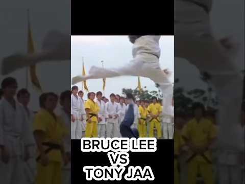 Bruce Lee vs Tony Jaa best fight scene 🔥 #tonyjaa #boxing #brucelee #kungfu #shorts #muaythai #fight