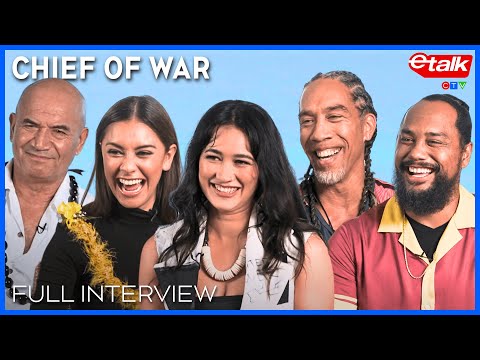 'Chief of War' cast on playing Hawaiian warriors & Jason Momoa's leadership | Interview