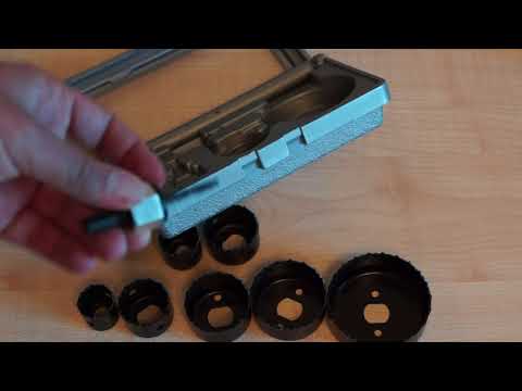 Bosch skylių pjūklų rinkinys 8 vnt. video