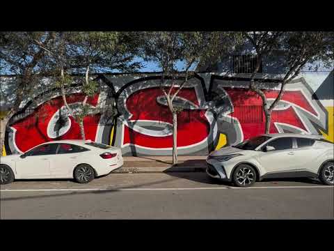 Meeting Of Styles Los Angeles 2025 - Myers St - Street Walls Getting Painted - #graffiti
