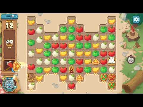 We Bare Bears the Puzzle for Kakao Level 103 - No Boosters