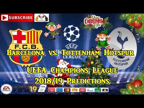 Barcelona vs. Tottenham Hotspur | UEFA Champions League 2018-19 | Predictions FIFA 19