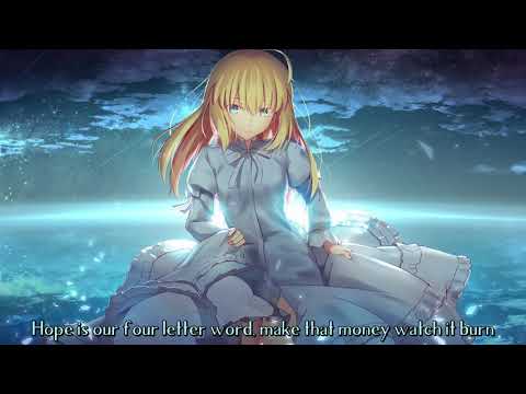 Nightcore - Counting Stars (Lyrics)