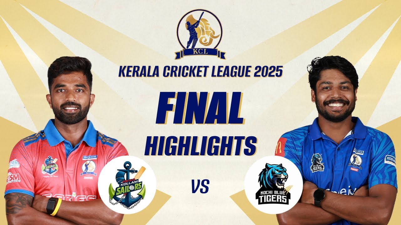 Aries Kollam Sailors VS Kochi Blue Tigers