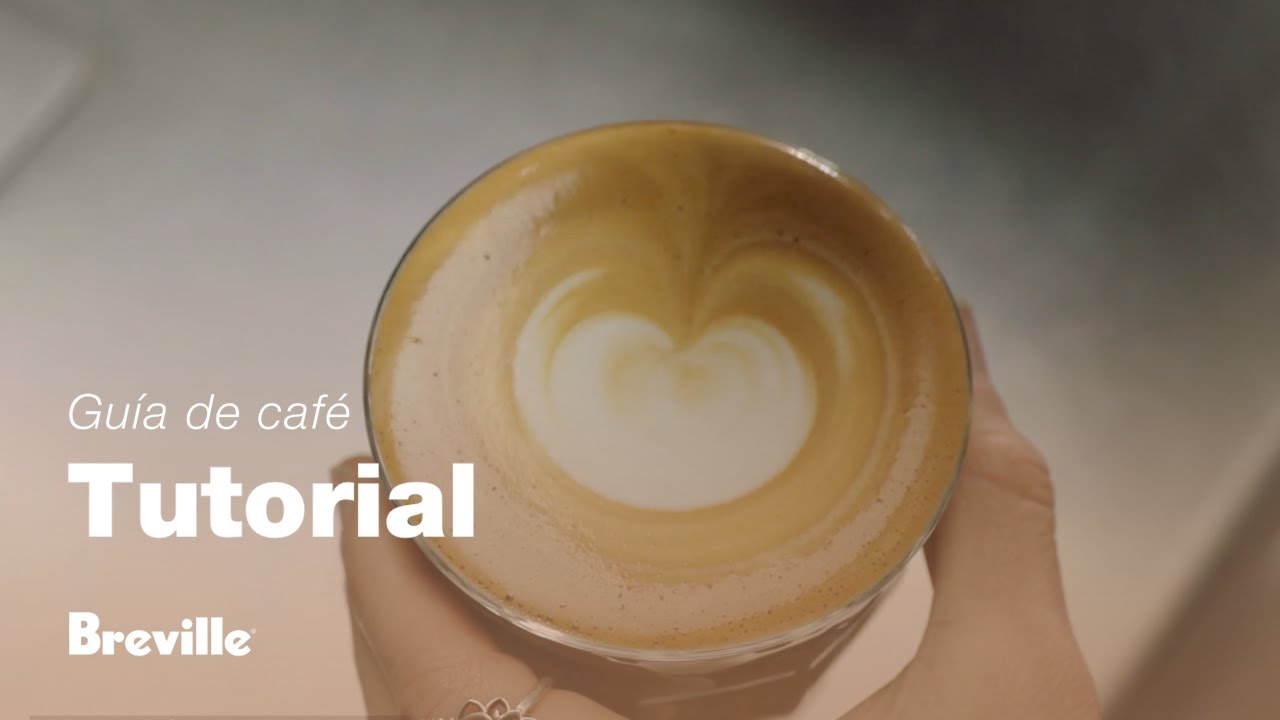 Tutorial de guía de café de Breville - Cómo crear arte latte: el punto
